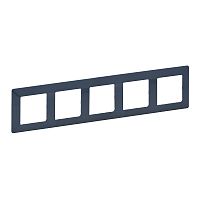 LEGRAND Valena LIFE Рамка 5 постов лазурь универсальная (754095 )