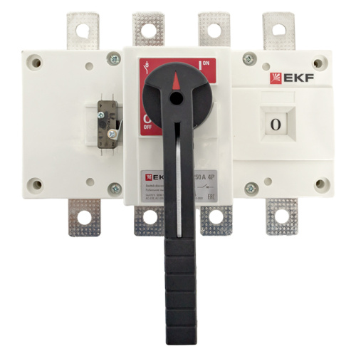 EKF Рубильник-выключатель 250A 4P c рукояткой управления для прямой установки PowerSwitch EKF (psds-250-4) фото 2 EKF Рубильник-выключатель 250A 4P c рукояткой управления для прямой установки PowerSwitch EKF (psds-250-4) фото 2