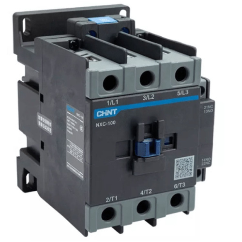 CHINT Контактор NXC-100 3P 100A 1НО+1НЗ катушка 220В AC 50Гц (836824)