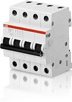 ABB Выключатель автоматический четырехполюсный 63А С SH204L 4.5кА (2CDS244001R0634)