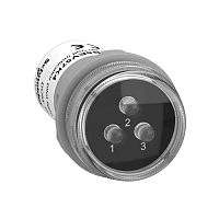 SCHNEIDER ELECTRIC Лампа сигнальная 3-фазная К-З-Ж LED 400В (XB5EV57K4)