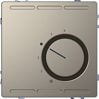 SCHNEIDER ELECTRIC Терморегулятор D-Life с центральной платой с переключающими контактами 230В никель SD (MTN5762-6050)