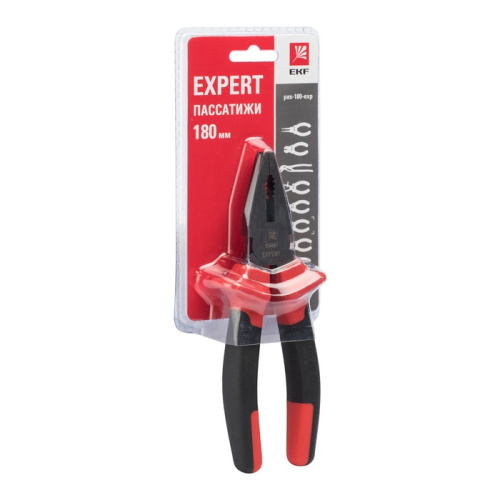 EKF Пассатижи Expert 180 мм PROxima (pas-180-exp) фото 3 EKF Пассатижи Expert 180 мм PROxima (pas-180-exp) фото 3