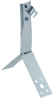IEK Держатель проводника круглого 6-10мм винтовой для конька h=100мм оцинкованная сталь HDZ  (ZDP80-14-4-16-100)