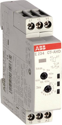 ABB Реле времени CT-AHD 0.05с...100ч с задержкой на отключение (1SVR500110R0000)
