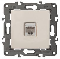 ЭРА Розетка RJ45,  Elegance, сл.кость, 14-3107-02 (Б0034303)