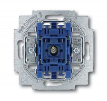 ABB Переключатель одноклавишный контрольный  (механизм) с лампой и N-клеммой 10А 250В  (2000/6 USK-500)  (2CKA001022A0659)