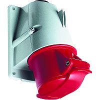 ABB Розетка для монтажа на поверхность 316RS9 16A 3P+E IP44 9ч  (332RS9)  (2CMA193132R1000)