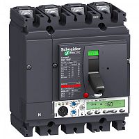SCHNEIDER ELECTRIC Выключатель автоматический 4П4Т MIC. 5.2A 160A NSX160F (LV430885)