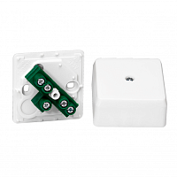 SCHNEIDER ELECTRIC Коробка клеммная 60х60 IP20 белая с колодкой (IMT34352)