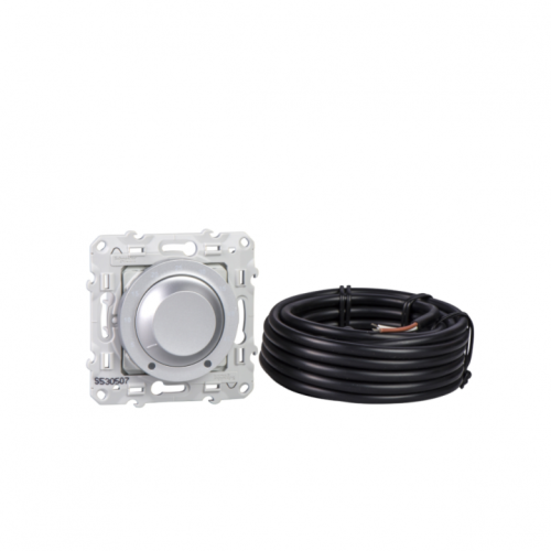 SCHNEIDER ELECTRIC ODACE Термостат теплого пола алюминий (S53R507)