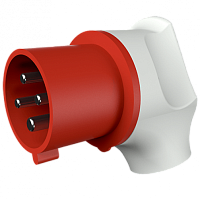 MENNEKES Вилка кабельная угловая 32А 3Р+E IP44 (3987)