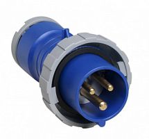 ABB Вилка кабельная 32А 2Р+E IР67 переносная 250В CEWE  (232 P6W)  (2CMA166722R1000)
