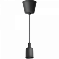 NAVIGATOR Светильник с проводом 1м.Е27 декор черный (61523 NIL-SF02) (20668)