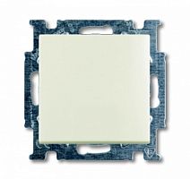 ABB BASIC 55 Механизм переключателя одноклавишного 1п с клавишей chalet-white (1012-0-2189)