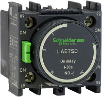 SCHNEIDER ELECTRIC Блок контактный дополнительный с выдержкой на включение 0.1-30C (LAETSD)