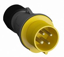ABB Вилка кабельная 16A 3P+E IP44 4ч Easy&Safe  (316EP4)  (2CMA101954R1000)