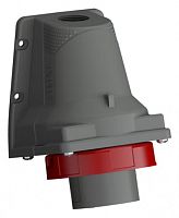 ABB Вилка для монтажа на поверхность Easy&Safe 332EBS6W 32A 3P+E IP67 6ч  (332EBS6W)  (2CMA101197R1000)