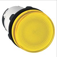 SCHNEIDER ELECTRIC Сигнальная световая арматура без лампы желтая 22мм 250V (XB7EV65P)