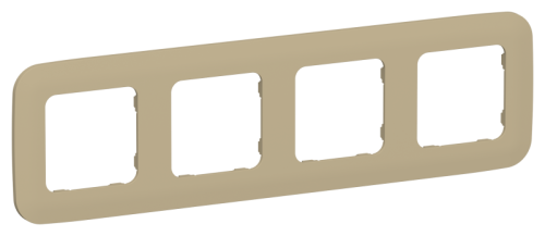 FLITE ARTISTIC Рамка 4-местная  хаки (FI-M42-31-20-K59)