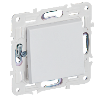 IEK SKANDY Выключатель 1-клавишный перекрестный 10А SK-V03W арктический белый  (SK-V13-0-10-K01)