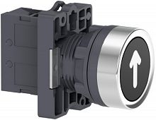 SCHNEIDER ELECTRIC Кнопка ХА2 пружинно-возвратная черная с марк. 1НО (XA2EA3341)