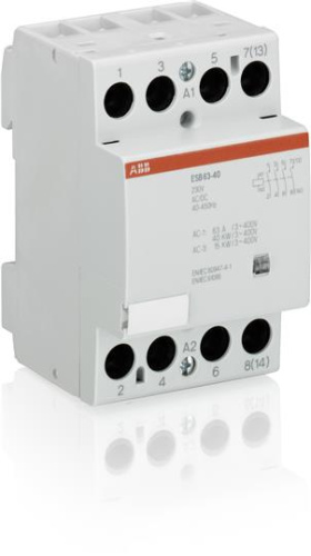 ABB Контактор модульный ESB-63-22  (63А AC1) катушка 230В АС/DC (GHE3691302R0006)