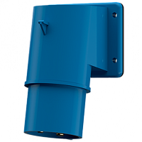 MENNEKES Вилка настенная приборная 32А 2Р+E IP44 (381)