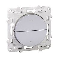 SCHNEIDER ELECTRIC ODACE Выключатель жалюзи 3 позиции алюминий (S53R207)