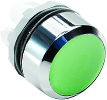 ABB Кнопка MP2-20G зеленая с фиксацией низкая (1SFA611101R2002)