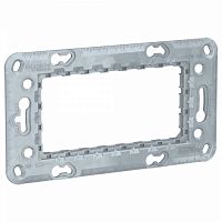 SCHNEIDER ELECTRIC Суппорт UNICA MODULAR Zamak 4 модуля (NU7104)