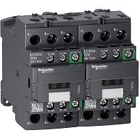 SCHNEIDER ELECTRIC Контактор реверсивный D 3P AC3 440В 32A катушка управления 48-130В AC/DC зажим под винт (LC2D32EHE)