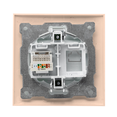 EKF Валенсия розетка компьютерная RJ-45 1-местная кремовая EKF PROxima (EWK01-035-20) фото 4 EKF Валенсия розетка компьютерная RJ-45 1-местная кремовая EKF PROxima (EWK01-035-20) фото 4