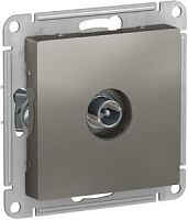 SCHNEIDER ELECTRIC Розетка ATLASDESIGN TV проходная 4DB механизм сталь (ATN000992)