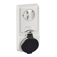 SCHNEIDER ELECTRIC ПАНЕЛЬНАЯ РОЗЕТКА UNIKA С ДЕРЖ ПРЕДОХР 32A 3P-E 480-500 IP44 (82148)