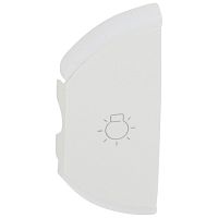 LEGRAND Celiane Панель лицевая двухклавишная левая SCS белый (068148 )