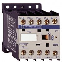 SCHNEIDER ELECTRIC Реле промежуточное 3НО+НЗ управление цепи 12 В DC с низким потреблением (CA4KN31JW3)