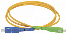 Шнур оптический коммутационный переходной (патч-корд) для одномодового кабеля (SM) 9/125 (OS2) SC/U