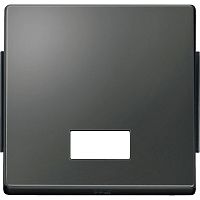 SCHNEIDER ELECTRIC Aquades Клавиша 1шт с подсветкой IP44 антрацит (MTN343814)