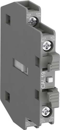 ABB Блок контактный CAL19-11 боковой 1HO1НЗ для контакторов АF116-АF370 (1SFN010820R1011)