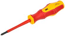 IEK Отвертка диэлектрическая PZ/SL1х80 К3 ARMA2L 3 (A2L3-SC30-K3-ZS-10-080)