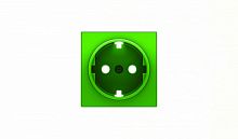 ABB Накладка для розетки SCHUKO SKY зеленый  (8588 VD)  (2CLA858880A1001)