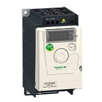 SCHNEIDER ELECTRIC Преобразователь частоты ATV12 0.37кВт 240В 1Ф (ATV12P037M2)