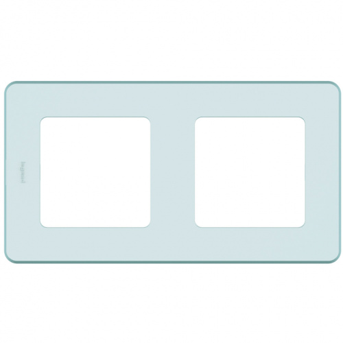 LEGRAND INSPIRIA Рамка декоративная универсальная , 2 поста, для горизонтальной или вертикальной установки, цвет "Мятный" (673945) LEGRAND INSPIRIA Рамка декоративная универсальная , 2 поста, для горизонтальной или вертикальной установки, цвет "Мятный" (673945)