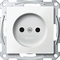 SCHNEIDER ELECTRIC Механизм розетки без заземляющего контакта белый (MTN2000-0319)