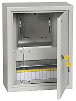 IEK Щит учетно-распределительный навесной ЩУРн-1/12з с замком IP31 (MKM25-N-12-31-1-Z)