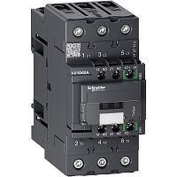 SCHNEIDER ELECTRIC Контактор 3P EVERLINK AC3 440В 65A катушка управления 24В DC пружинный зажим (LC1D65ABBE)