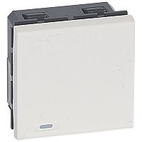 LEGRAND Mosaic SCS Выключатель 1 цепь 2 модуля (078471 )