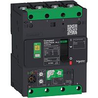 SCHNEIDER ELECTRIC Выключатель автоматический 4П NSXm 36kA Vigi 50A кабельный наконечник/шины (LV426776)