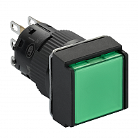 SCHNEIDER ELECTRIC Кнопка с подсветкой 16мм зеленый 24В XB6ECW3B1P (XB6ECW3B1P)